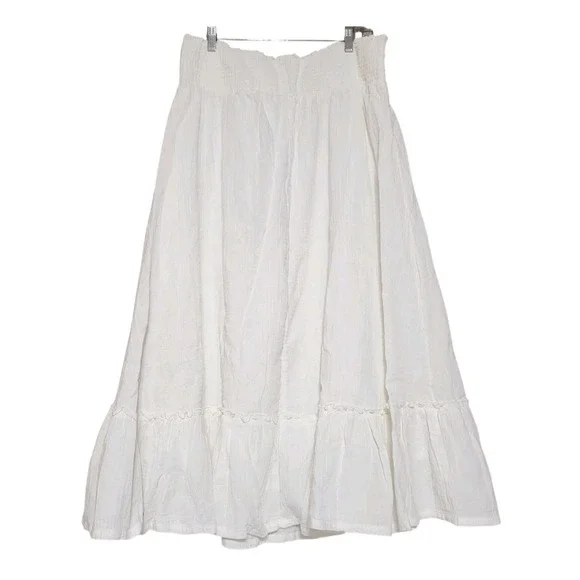 Quince Ivory Maxi Skirt - Picture 5 of 10